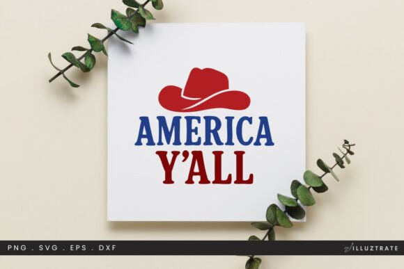 America Y’all SVG Clipart for Crafts and Graphics