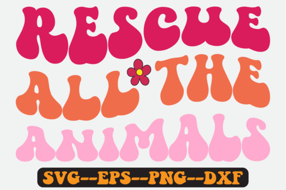 Animal Lover Quote Retro Svg Design for Graphics and Crafts