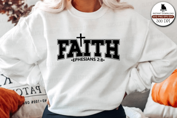 Faith Svg, Inspirational Christian Faith for Graphics and Crafts