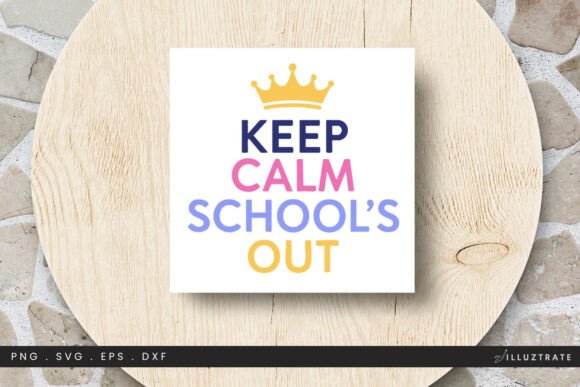 Schools Out SVG Graphics for Crafts
